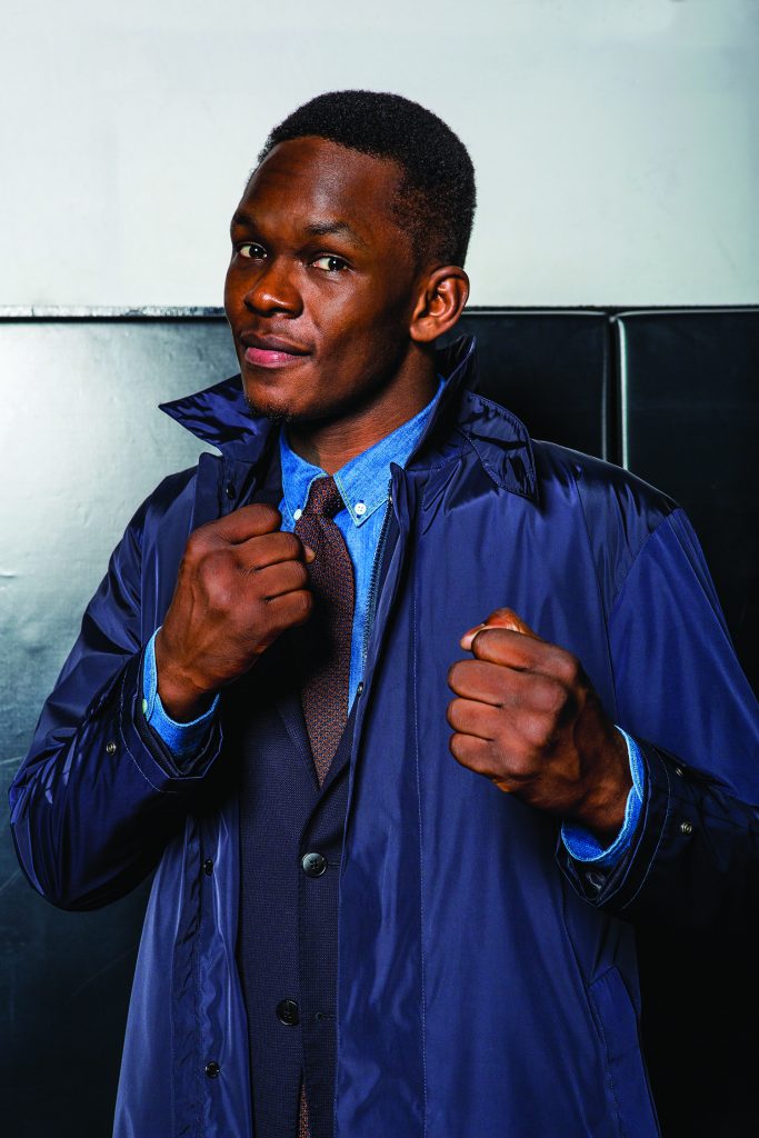 Israel Adesanya Z Zegna, Ermenegildo Zegna and Paul Smith