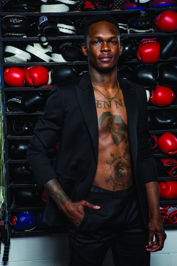 Israel Adesanya Ermenegildo Zegna