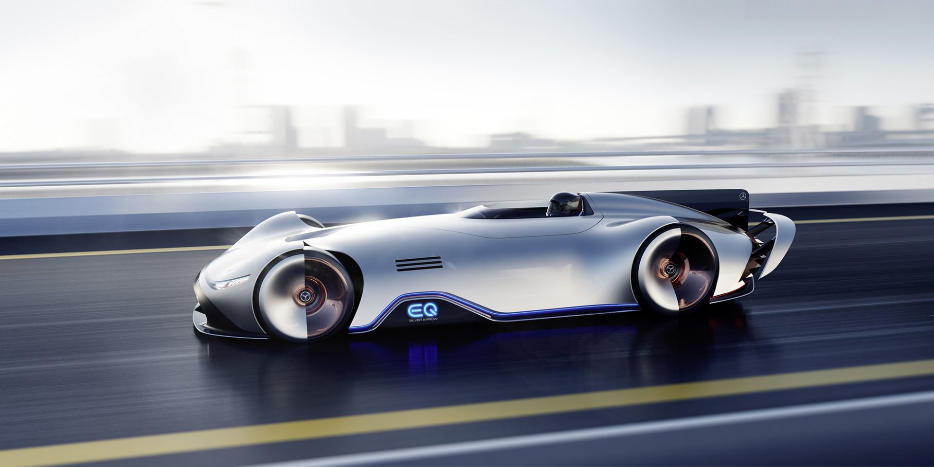 Mercedes-Benz Showcar EQ Silver Arrow, Pebble Beach 2018