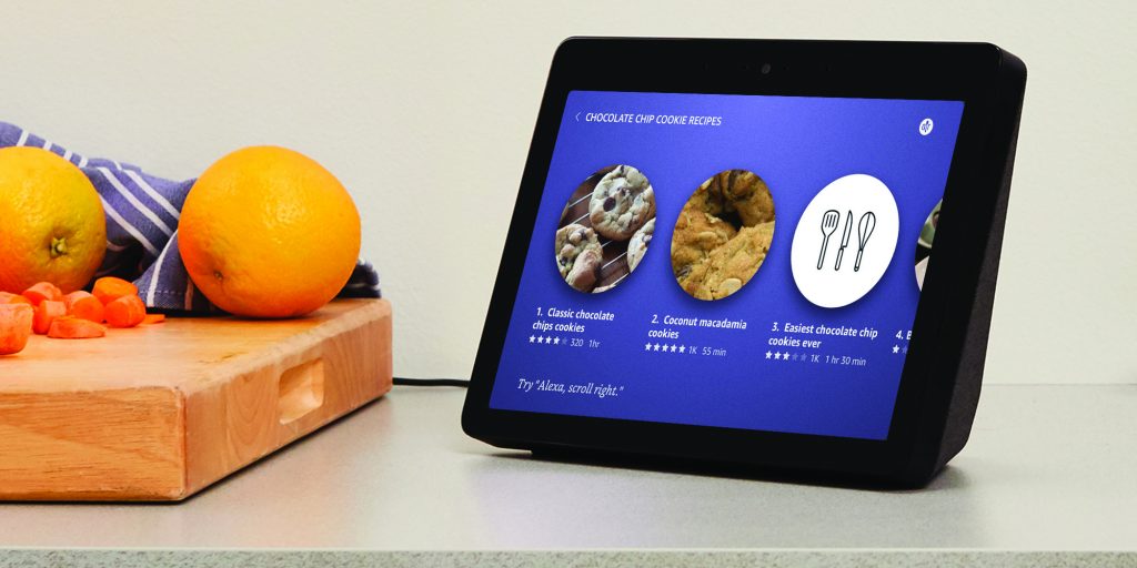 Echo Show, Black, Kitchen