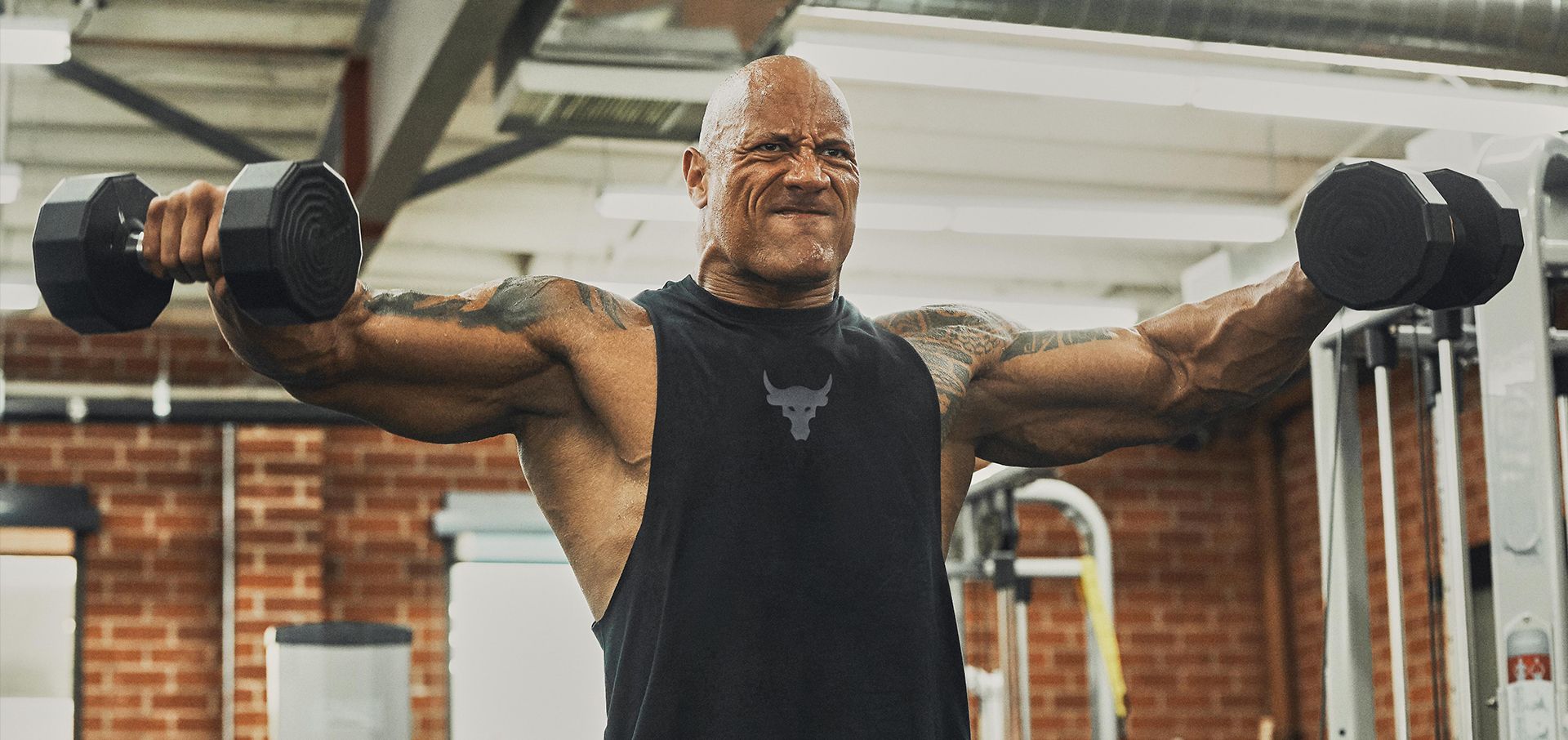 The-Rock-Dwayne-Johnson-wears-his-new-Under-Armour-Project-Rock-collection.